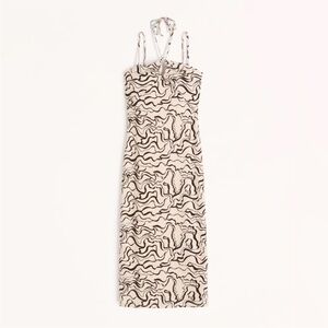 Abercrombie :: Halter Keyhole Knit Midi Dress